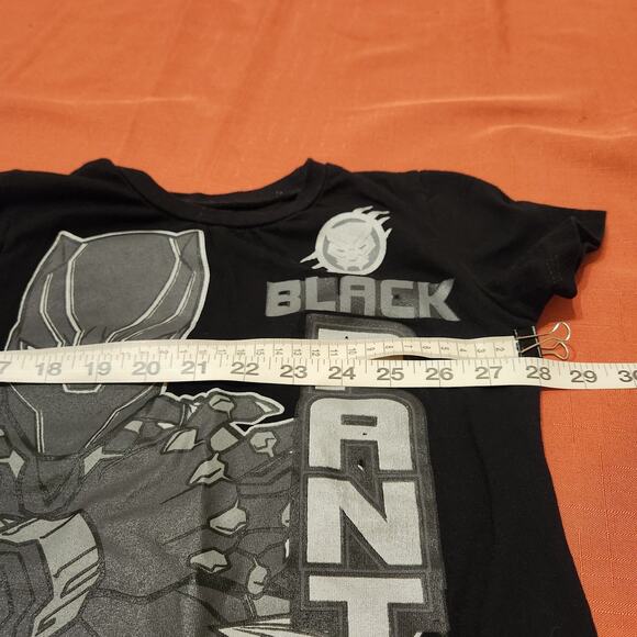 [Bundle of 3] Sz 6/7 Marvel Comic Boy's T-Shirts Captain America Black Panther - Picture 15 of 16